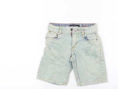Mini Bowden Jungen blau Baumwollmischung Chino Shorts Größe 4 Jahre Reg