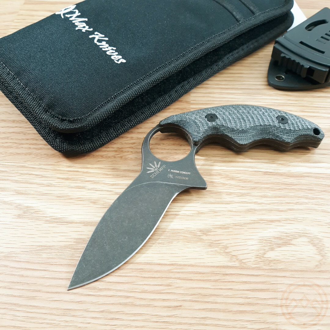 Fred Perrin La Griffe Fixed Knife 3.5