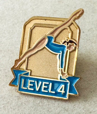 NEW GYMNASTICS Lapel Pin LEVEL 4