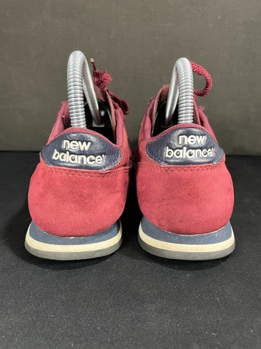 New Balance 420 Burgundy Suede White Trainers Size UK 4.5 U420PBN - Picture 8 of 12