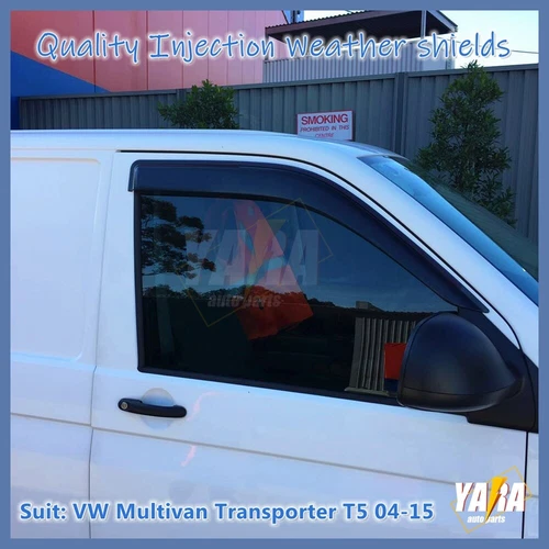 Suitable For VW Multivan/Transporter T5 2004-2015 Weather Shields Weathershields