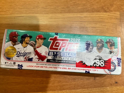 2022 Topps Baseball complete Factory sealed Retail Set 660 cards