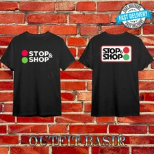 New Stop & Shop Supermarket  logo T-Shirt Funny Size S to 5XL