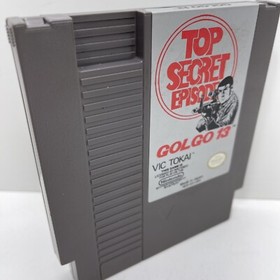 Golgo 13: Top Secret Episode (Nintendo Entertainment System, NES 1988) Authentic