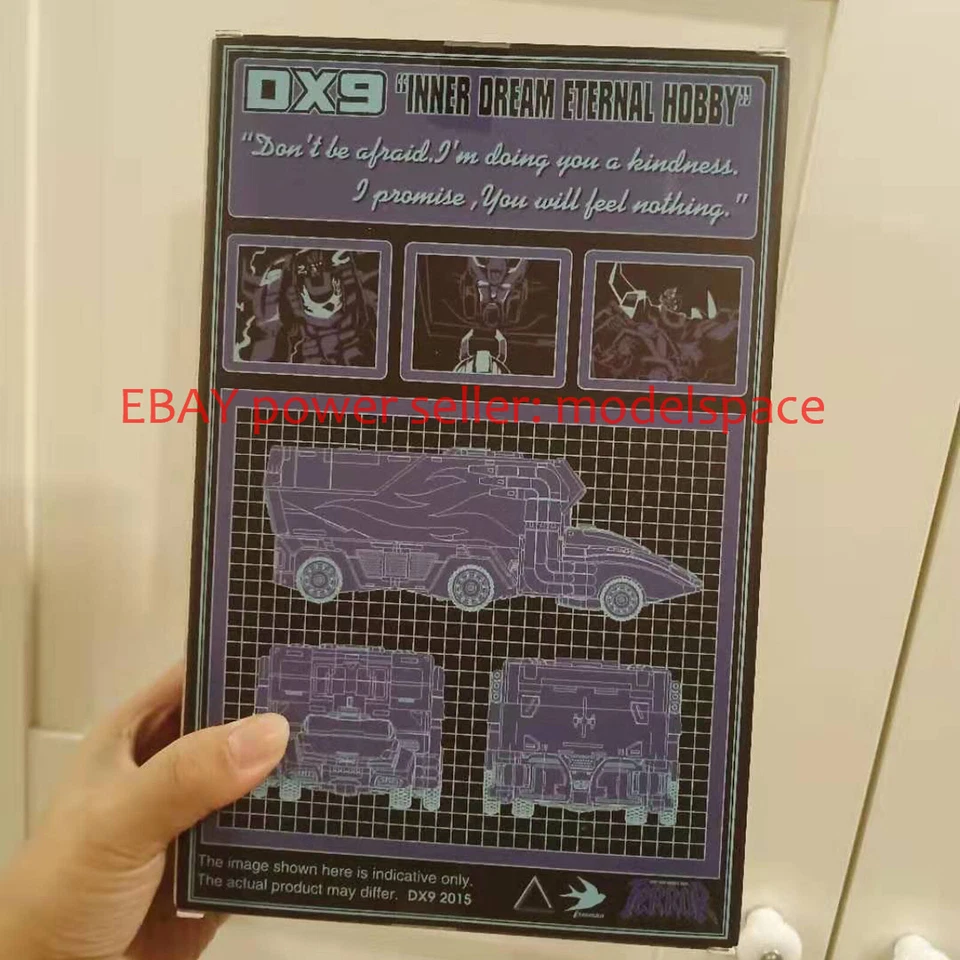 Modelspace Transformation Toy DX9 D06 Dark Rodimus Prime Terror Special in stock - Image 4 of 4