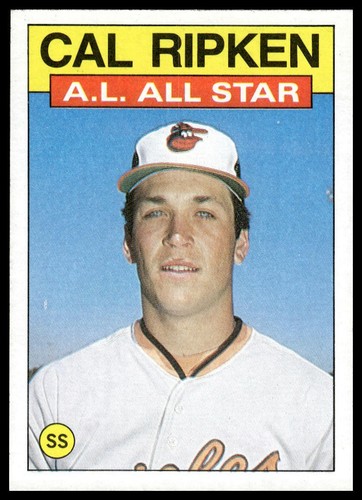 1986 Topps #715 Cal Ripken Baltimore Orioles Baseball - Picture 1 of 2