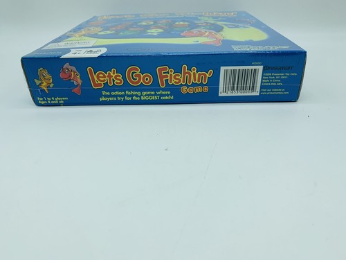 2009 Pressman Let's Go Fishin' Electronic Fishing Game NEW SEALED in Box - Picture 6 of 6