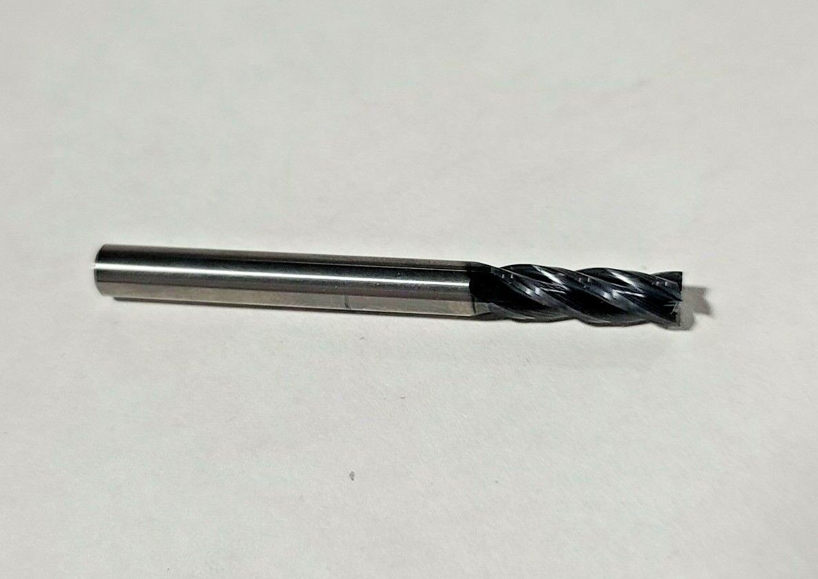 4 FLUTE, ALTIN COATED, END MILL 1/8\