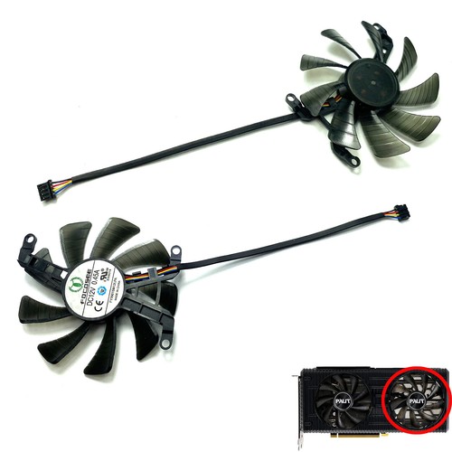 Ventilateur refroidissement carte graphique de remplacement double OC pour PALIT RTX3050 3060 3060ti 8 Go - Photo 9/13