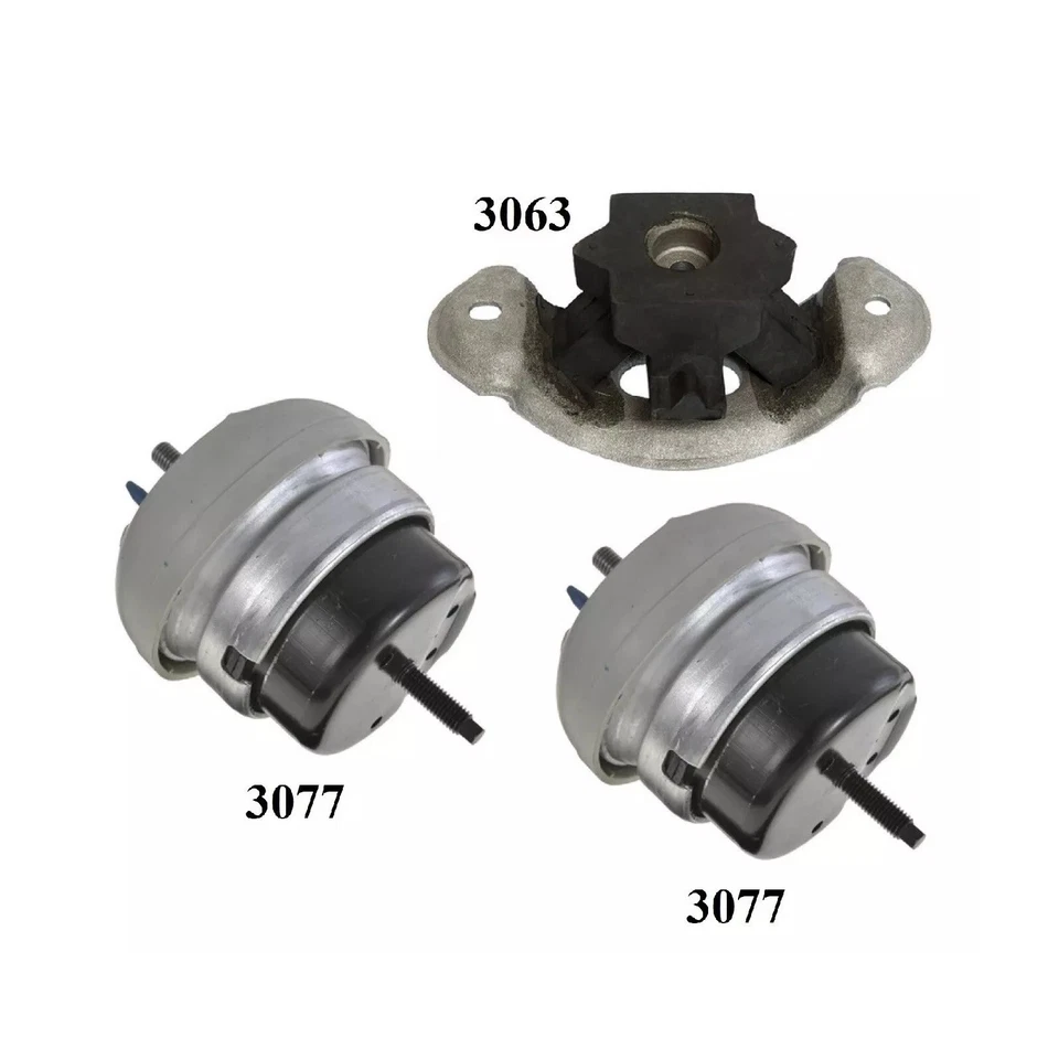 Montaje de motor y transmisión 3 piezas apto para Jaguar S 2003-2004 4,2 L Foto 2 de 4