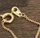 2 Necklaces FAS Thai Gold Over Sterling Silver Cross And Heart Pendant — photo 8