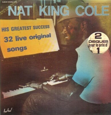 Nat King Cole His Greatest Success NEAR MINT Disques Festival 2xVinyl LP
