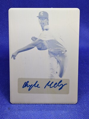 Kyle McCoy 2022 Leaf Perfect Game #BA-KM2 YELLOW PLATE AUTO ***1/1***