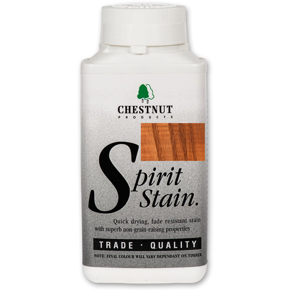 CHESTNUT PRODUCTS SSRM500 Wood Spirit Stain Red Mahogany, 500ml