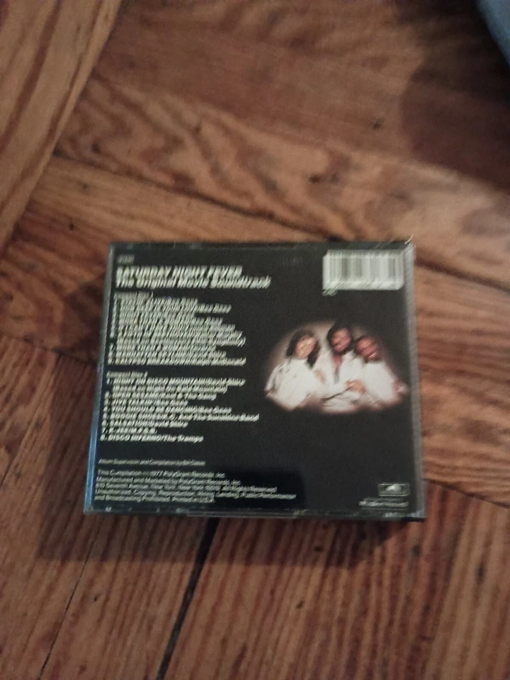 Saturday Night Fever Original Motion Picture Soundtrack 1977 Polydor Double CD Foto 2 de 3