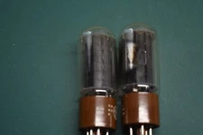 5R4GA GE NOS NIB Audio Receiver Rectifier Vacuum Tubes Tested Pair
