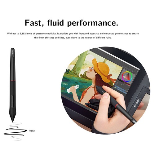 XP-Pen Artist 12 Pro Graphics Drawing Tablet W/ IPS Screen 8192 Levels 60° Tilt - Picture 8 of 21