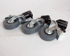 Heavy Duty Boom Wheels Casters S75x21 3x 3 in diameter wheel