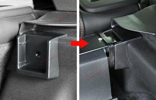 For Cadillac 2019-2022 XT4 Black Canvas Car Rear Trunk Cargo Luggage Shade Cover - Picture 8 of 12