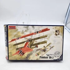 Roden 1:72nd Scale German WW1 Fokker DR.I Triplane New W/ Open Box Free Shipping