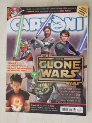 KARTENMAGAZIN JAHR 2 NR.6 (STAR WARS THE CLONE WARS, DRAGONBALL, GOKU)