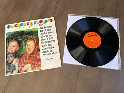 30 Songs & Stories For A Rainy Day, Vintage Vinyl LP, Broadway Records P-1003