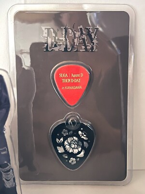 d-day tour JAPAN agust d suga ユンギ ギターピック BTS SUGA guitar pick set Agust D TOUR D-DAY Japan limited