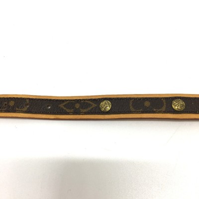 Louis Vuitton M58071 Monogram Collier Baxter MM Dog Collar 