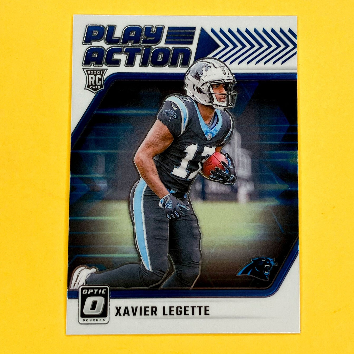 2024 Panini Donruss Optic - Play Action Xavier Legette #10 (RC)