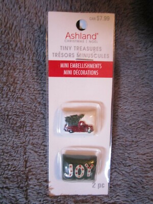 Ashland  Christmas Tiny Treasures, Mini Pillows   2021  NEW