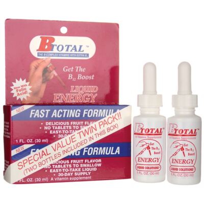 Sublingual B Total Btotal Liquid Energy - Twin Pack 2 Pack(S)