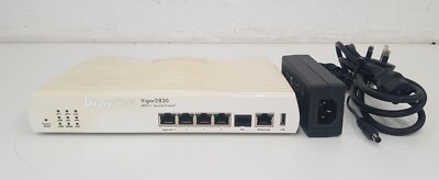 DrayTek Vigor 2830 Series ADSL2+ Security Firewall Router mit Netzteil inkl MwSt
