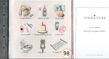 W -   1  BIRTHDAY  PAPYRUS. BURGOYNE & HALLMA...