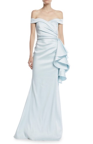 Badgley Mischka Collection Off Shoulder 