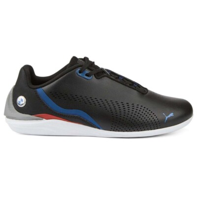 Size 8: Puma BMW Mms Drift Cat Decima Lace Up Black Sneakers 