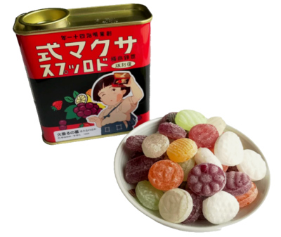 CANDY CANDY 2種　トランプ 54枚入り Sakuma Drops Grave of the Fireflies Fruit Drops Candy Tin