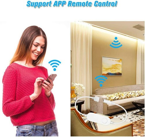 TUYA Smart Life WiFi Dimmer RGB RGBW RGBCCT Led Strip Controller Fr Alexa Google - Picture 9 of 14