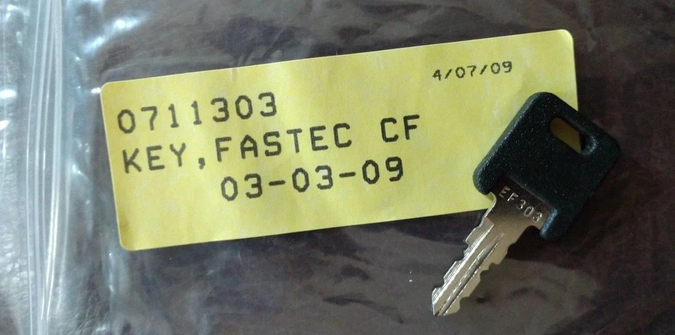 FIC -FASTEC FIC Key EF303 RV Motorhome Travel Trailers PRE-CUT KEYS Code 303