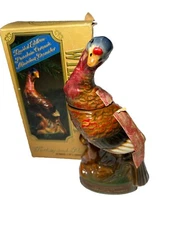 Collectible 1970s Wild Turkey No 4 Austin Nichols Mini Decanter W box