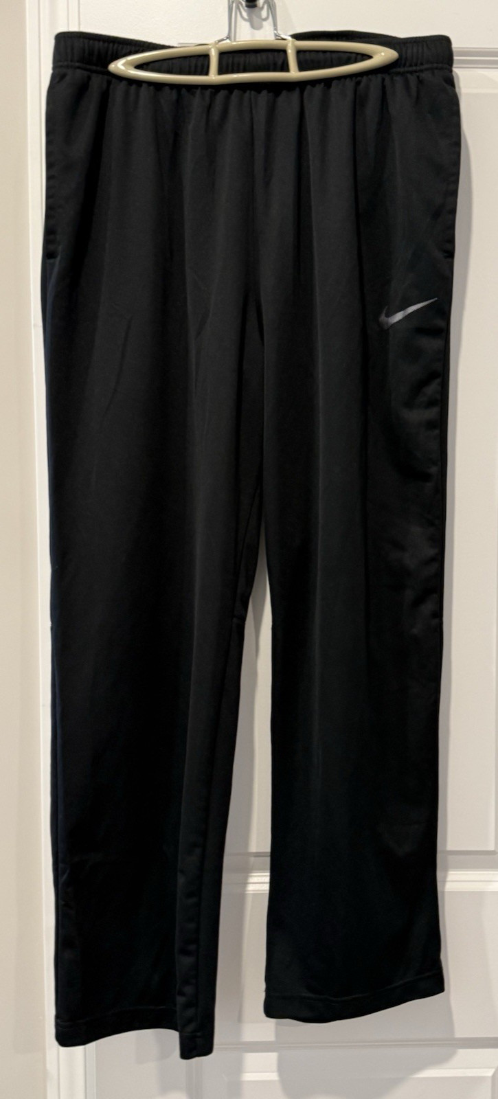 Men's Nike Dri-Fit Black Athletic Training Pants 927388-010 Size XXL / 2XL EUC