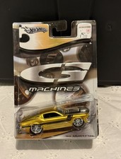 2005 Hot Wheels G-Machines '68 Ford Mustang 1:50 Gold with black stripes