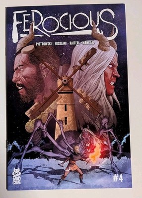 FEROCIOUS #4 (OF 5) 02/25/2026 VF+ CVR A ANDY CLARKE MAD CAVE STUDIOS