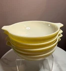 Vintage Rare Pyrex Yellow Family Flair Bowl Cereal Dessert 5.5 Inch
