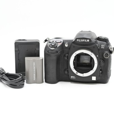 Fujifilm FinePix S5 Pro 12.3MP DSLR Camera Nikon F Mount US STOCK
