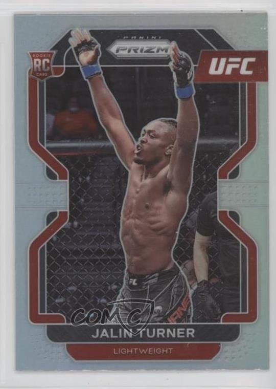 2022 Panini Prizm UFC Silver Prizm Jalin Turner #164 uk2
