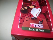 2016 ZACK COZART AUTOGRAPH SIGNED BOX CINCINNATI REDS BOBBLEHEAD NIB!