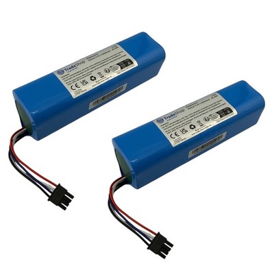 2x Akku 14,4V 6,0Ah für Xiaomi Roborock S6, S6 Max, S6 MaxV, S6 Pure, RSD0070CE