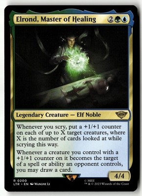 Elrond, Master of Healing 200 The Lord of the Rings NM