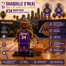 Shaquille O Neal NBA Los Angeles Lakers #34 M...