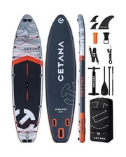 CETANA Extra Wide Inflatable Paddle Board 11'6 x 35" x 6", 450LB High Weight ...